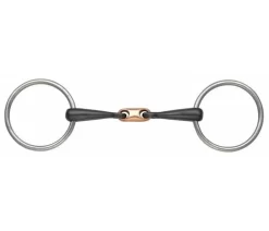 Shires Copper Lozenge Sweet Iron Snaffle Bit