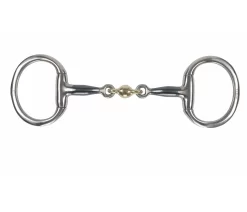 Shires Blue Sweet Flat Eggbutt With Lozenge Bit