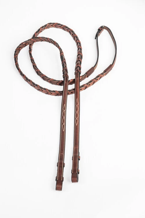 ADT Fancy Laced Ultra Grip Reins 1 ADT Fancy Laced Ultra Grip Reins