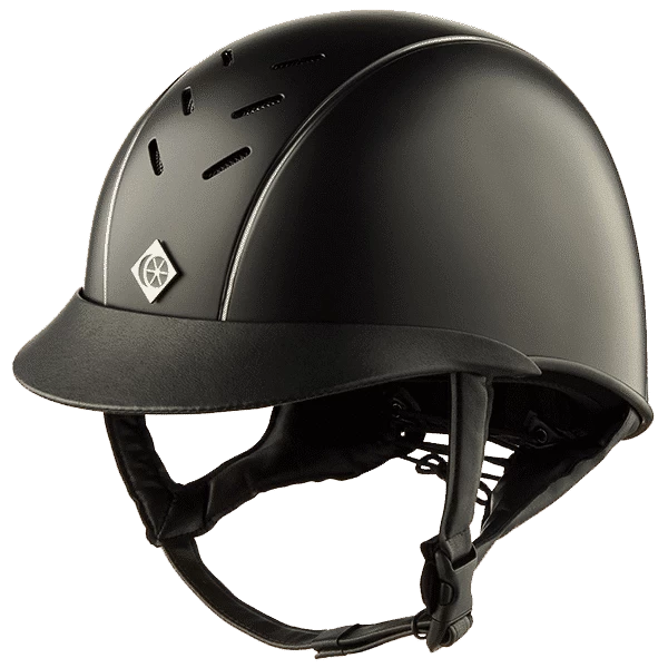 Charles Owen AyrBrush With Pinstripe 1 Charles Owen AyrBrush With Pinstripe