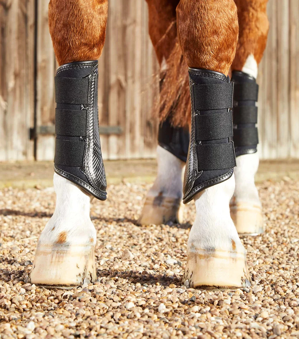 Premier Equine Carbon Air Tech Single Locking Brushing Boots 3 Premier Equine Carbon Air Tech Single Locking Brushing Boots - Image 3