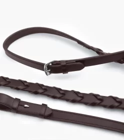 Premier Equine Pietro Laced Reins -The Equestrian Gear Shop PEpietro laced reins4