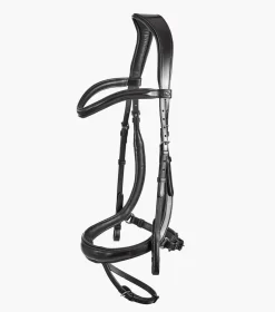 Premier Equine Savuto Anatomic Bridle With Crank Noseband And Flash -The Equestrian Gear Shop PEsavuto anatomic bridle with crank noseband flash3