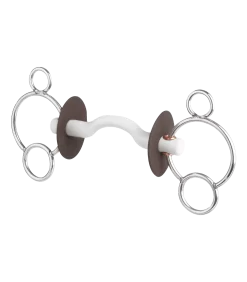 Beris 2-Ring Tongue Port Bar Bit