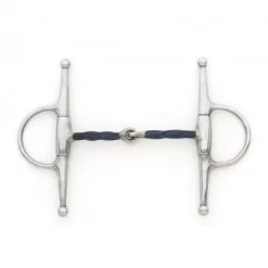 Blue Steel Slow Twist Eggbutt Full Cheek