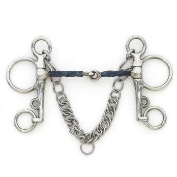 Blue Steel Slow Twist Tom Thumb Pelham 1 Blue Steel Slow Twist Tom Thumb Pelham