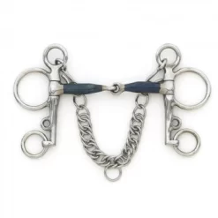 Blue Steel Jointed Tom Thumb Pelham