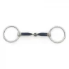 Blue Steel Medium Weight Jointed Mouth Loose Ring