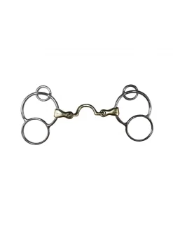 Jump'In High Port German 3 Ring Copper Gag