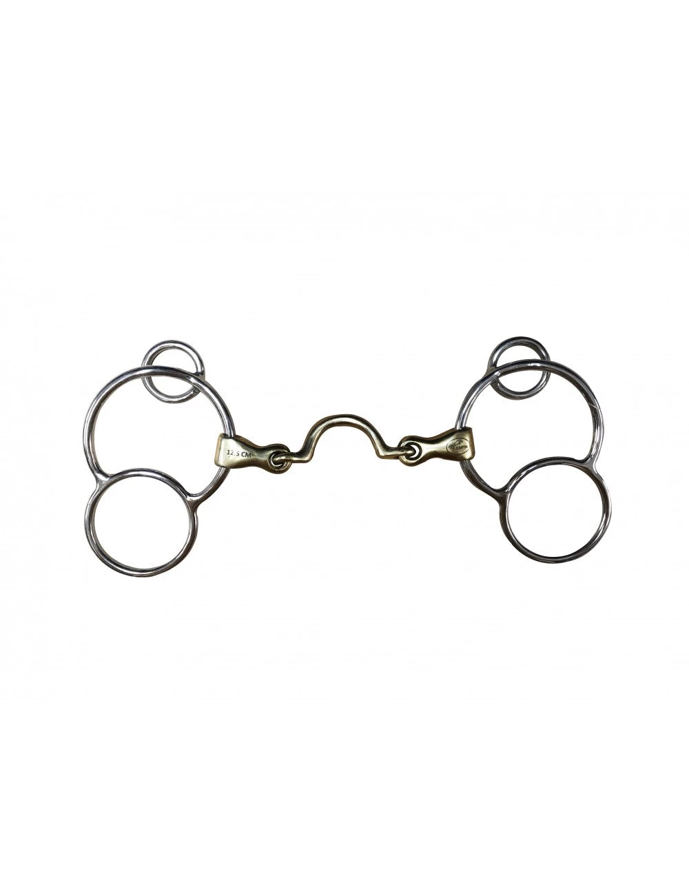Jump'In High Port German 3 Ring Copper Gag 1 Jump'In High Port German 3 Ring Copper Gag