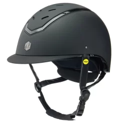 Charles Owen Kylo Riding Helmet -The Equestrian Gear Shop kylo black matte 2