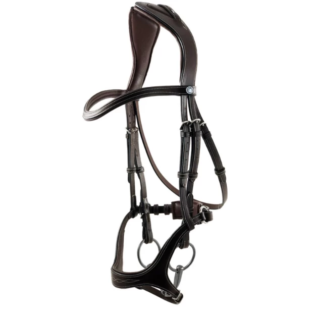 Montar Monarch Jumping Bridle 1 Montar Monarch Jumping Bridle