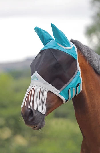 Shires Fine Mesh Fly Mask 2 Shires Fine Mesh Fly Mask - Image 2