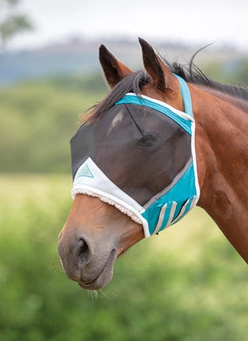Shires Fine Mesh Fly Mask 4 Shires Fine Mesh Fly Mask - Image 4