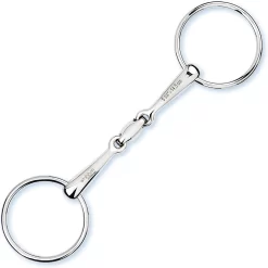Stübben Steeltec EZ Control Loose Ring Snaffle Bit